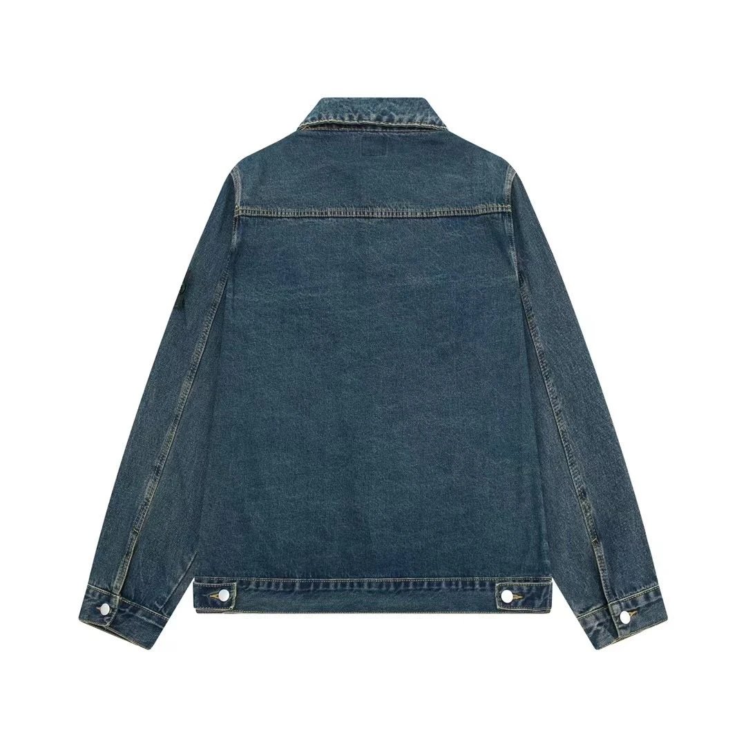 Vintage Washed Denim Jacket photo 8