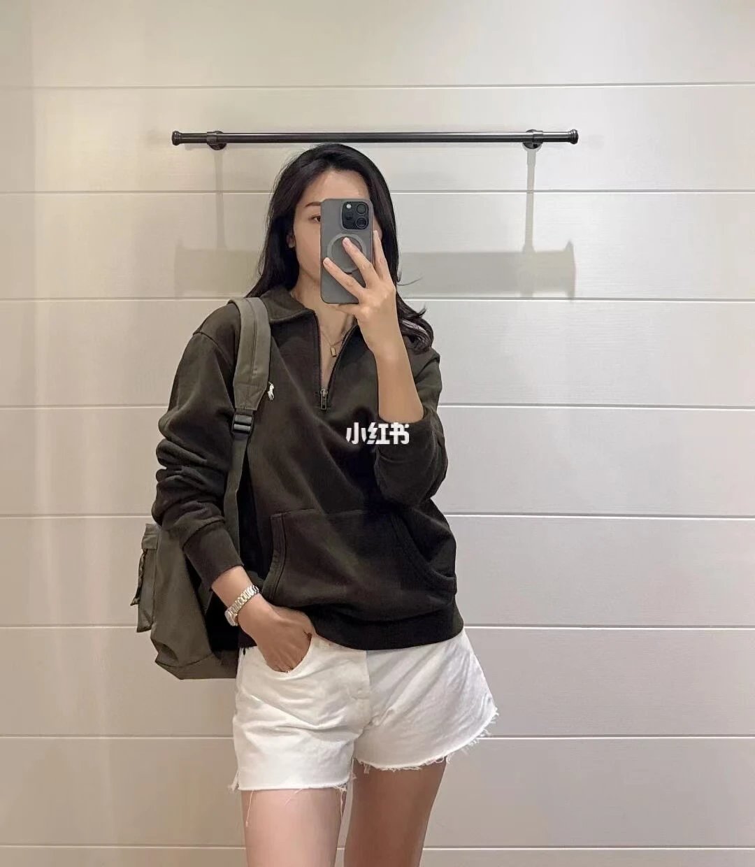 Ralph Lauren Embroidered Half-Zip Polo Hoodie photo 7