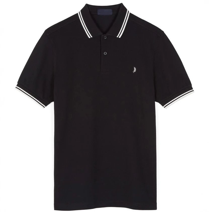 Wheat polo shirt with embroidery photo 4