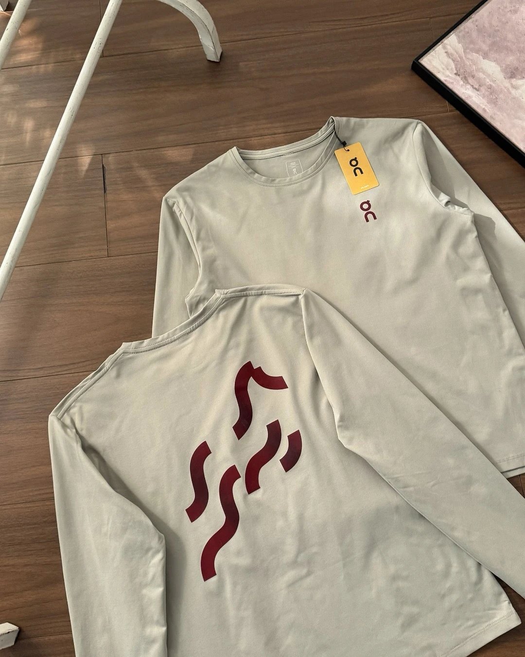 Spring Classic Long Sleeve T-Shirt Relaxed Outdoor photo 6