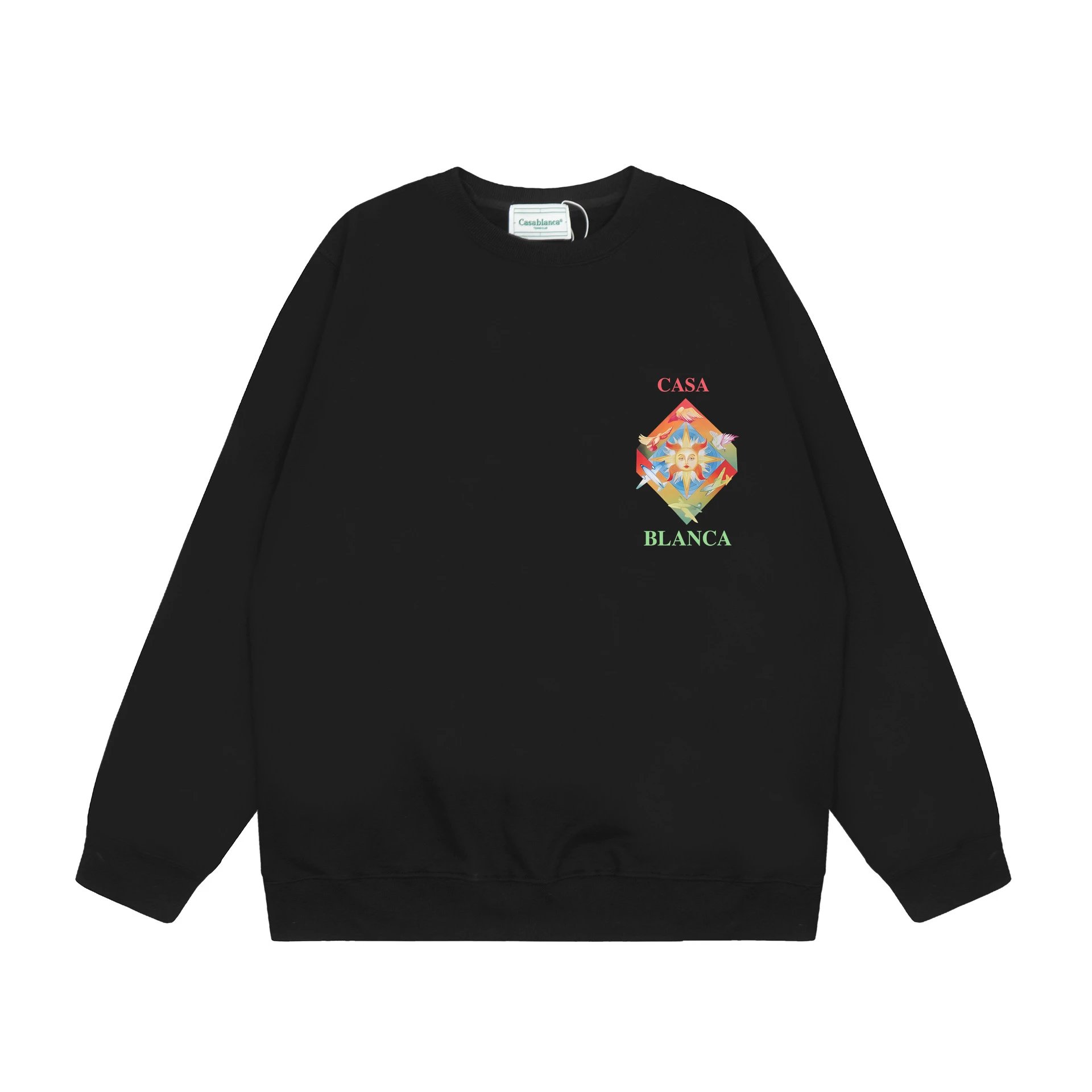 Printed Crew Neck Sweatshirt photo 3