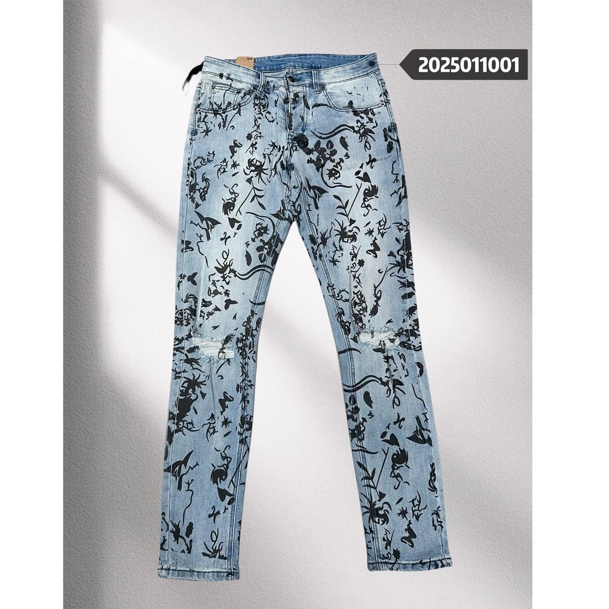 Slim Fit Denim Pants photo 8
