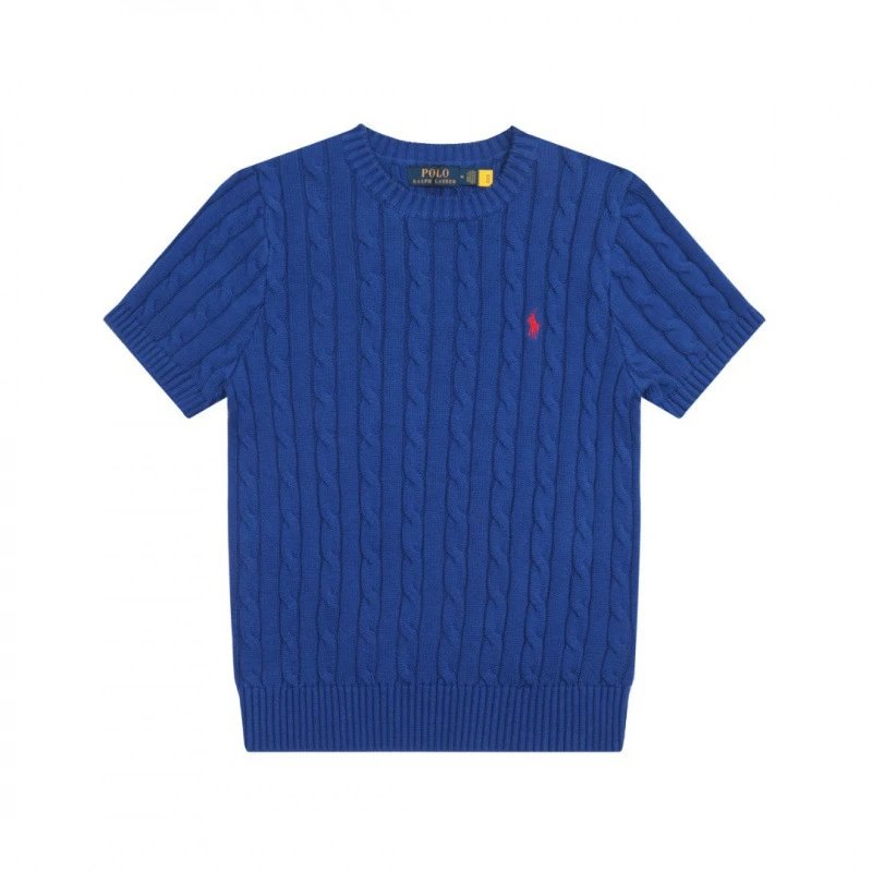 Ralph Lauren Pony Embroidered Knit T-Shirt photo 8