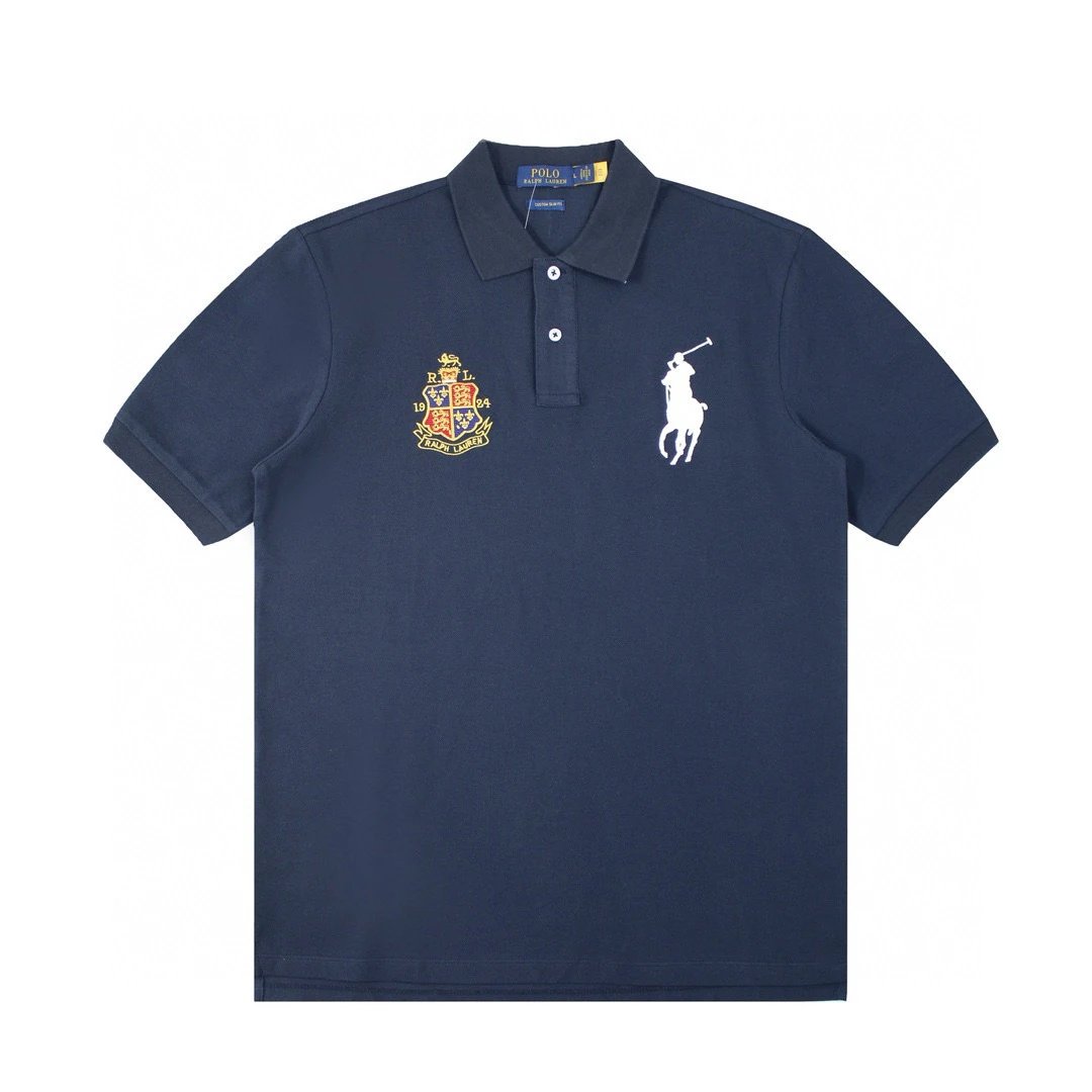 Crown club embroidered polo shirt photo 5
