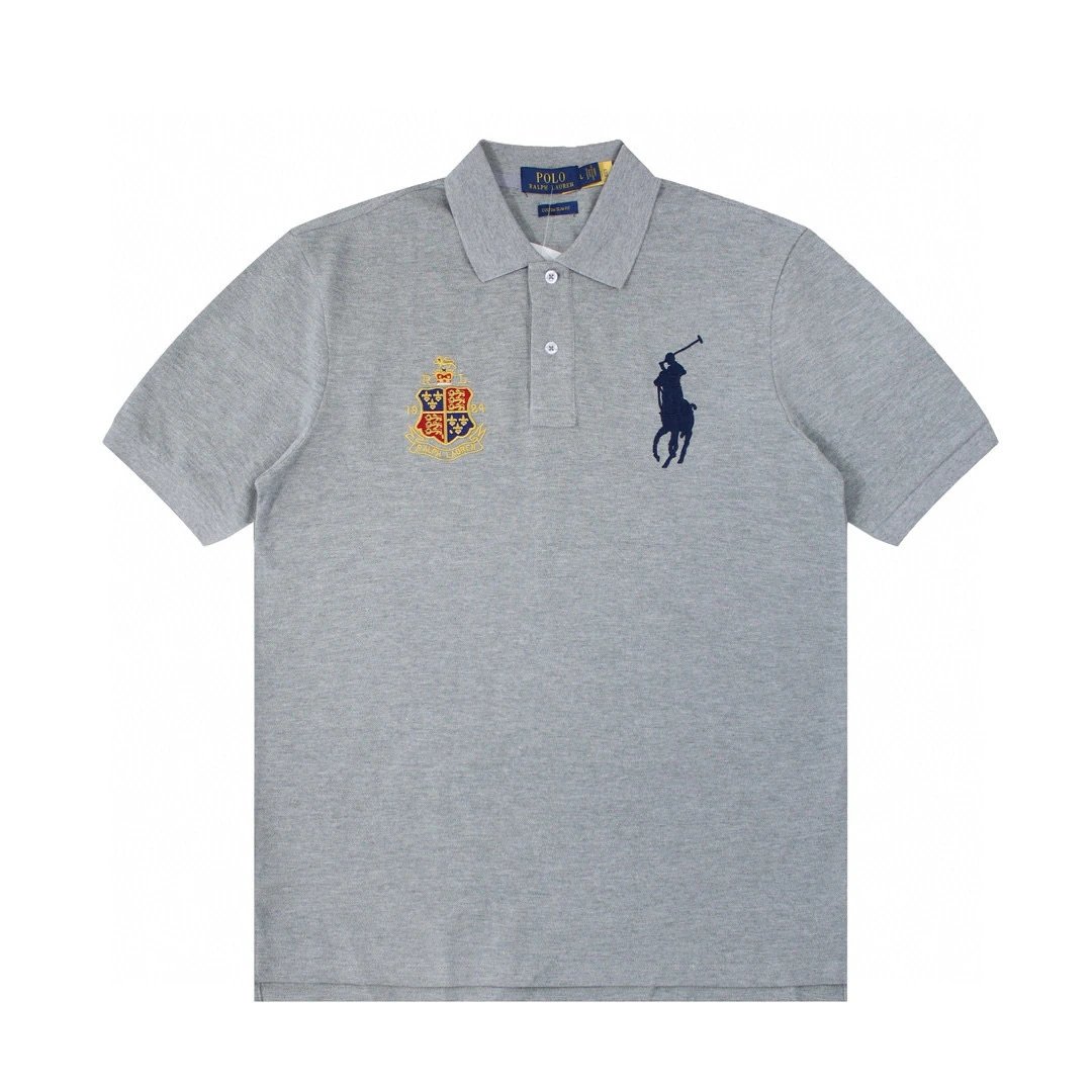 Crown club embroidered polo shirt photo 6