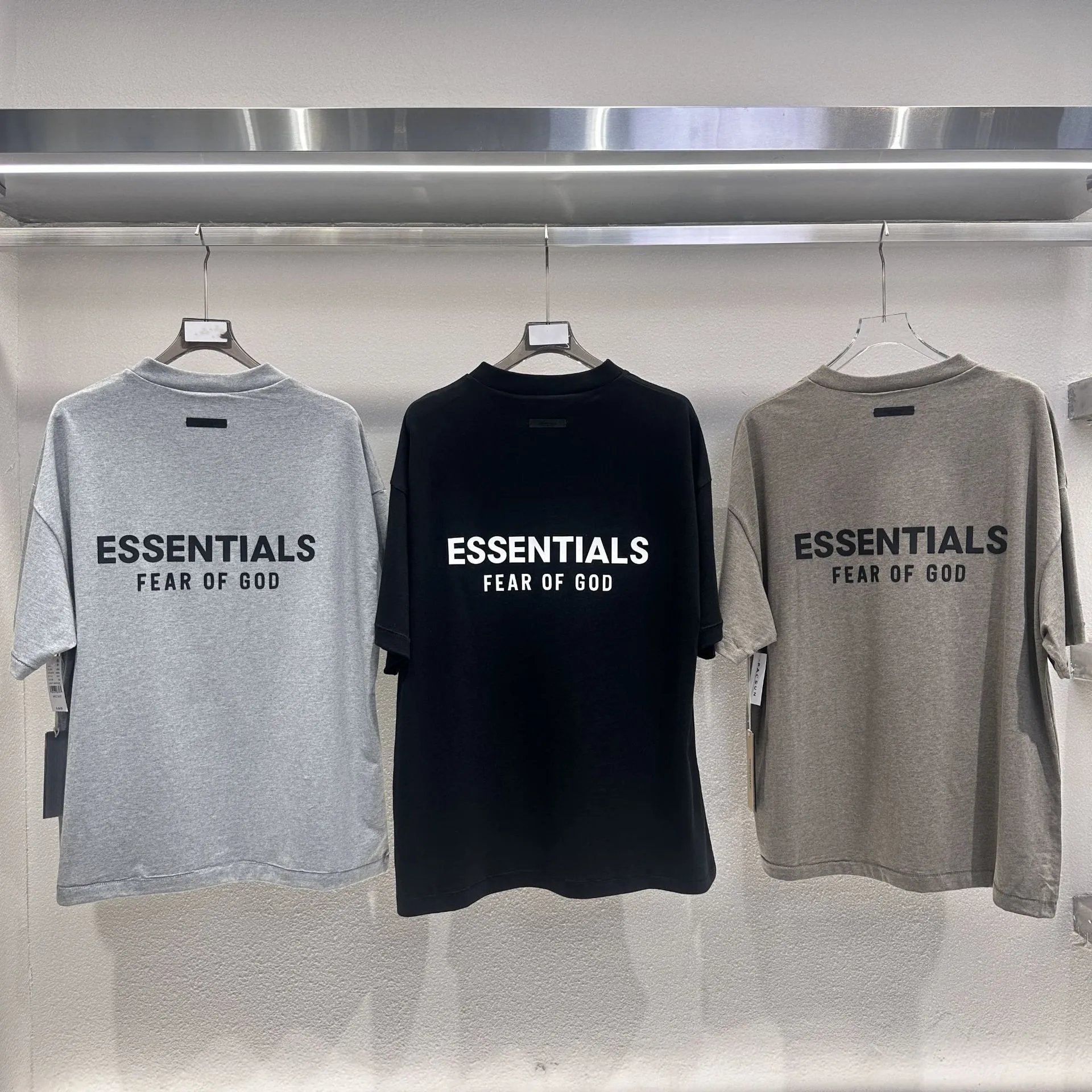 Embossed Letter T-Shirt photo 2