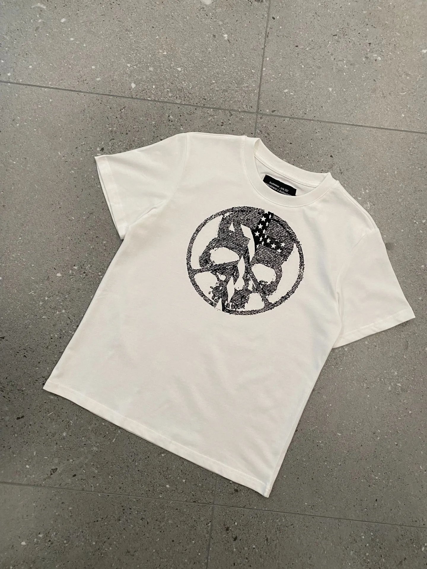 Print Hip-Hop Hoodie T-Shirt photo 7