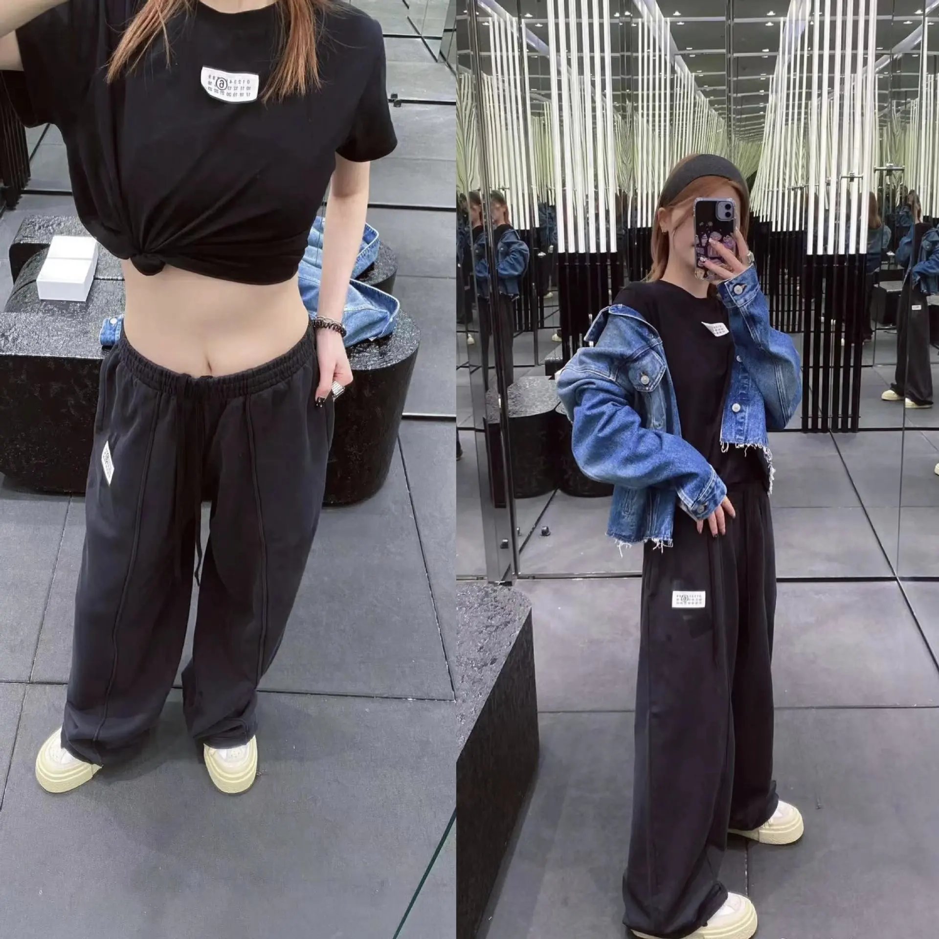 Tape Cargo Wide-Leg Pants photo 8