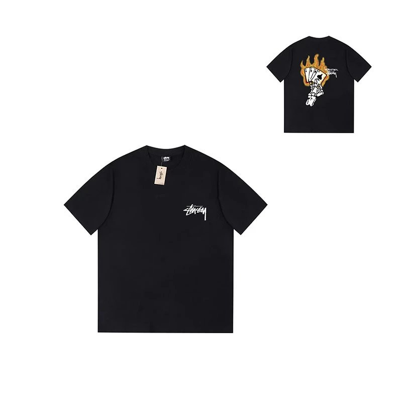 Dice Print Couple T-Shirt Cotton photo 7