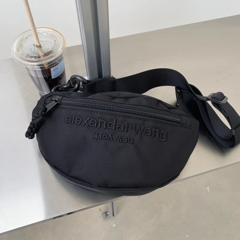 Canvas crossbody chest bag