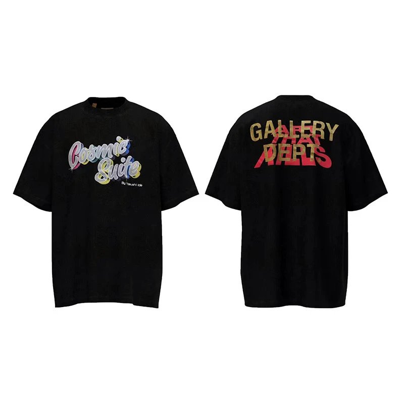 Washed Distressed Streetwear T-Shirt photo 3