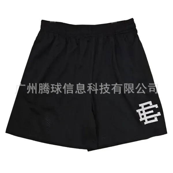 Design Camo Mesh Athletic Shorts Navy Gray White - 18