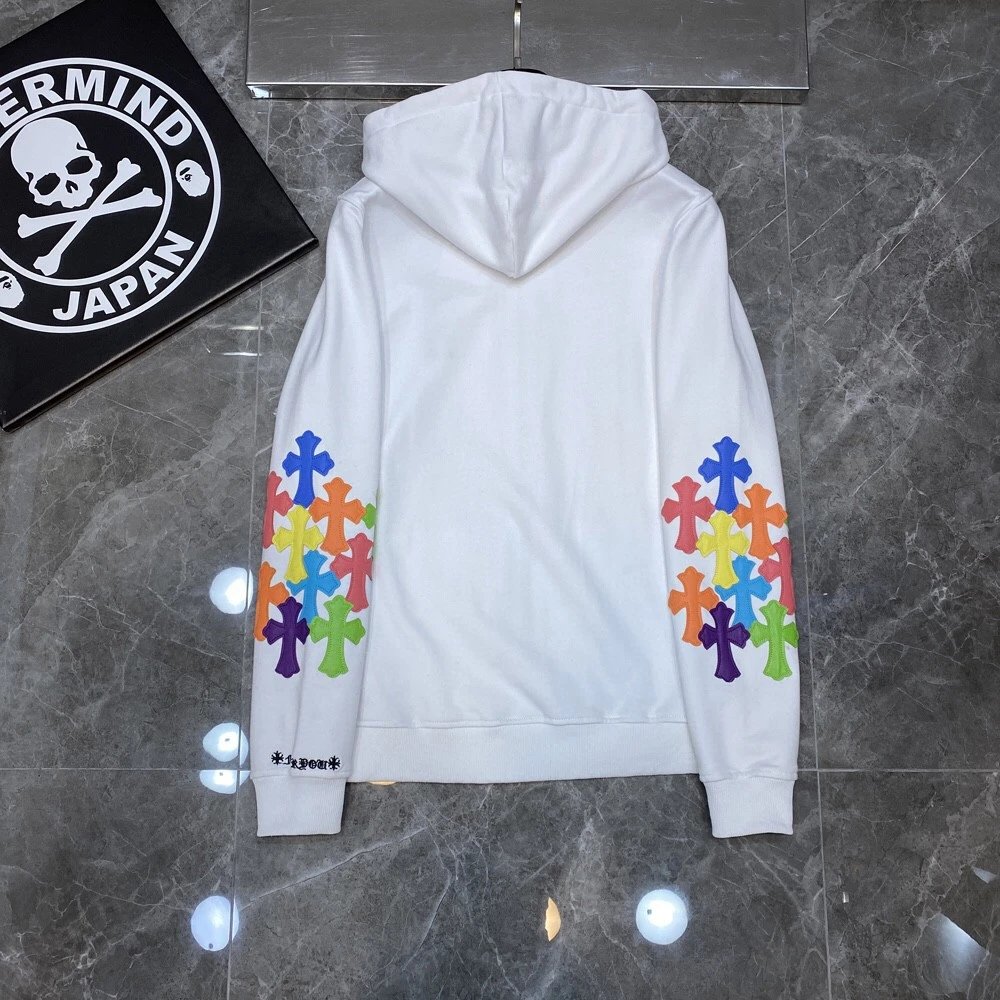 Jacquard Print Zip-Up Hoodie photo 8