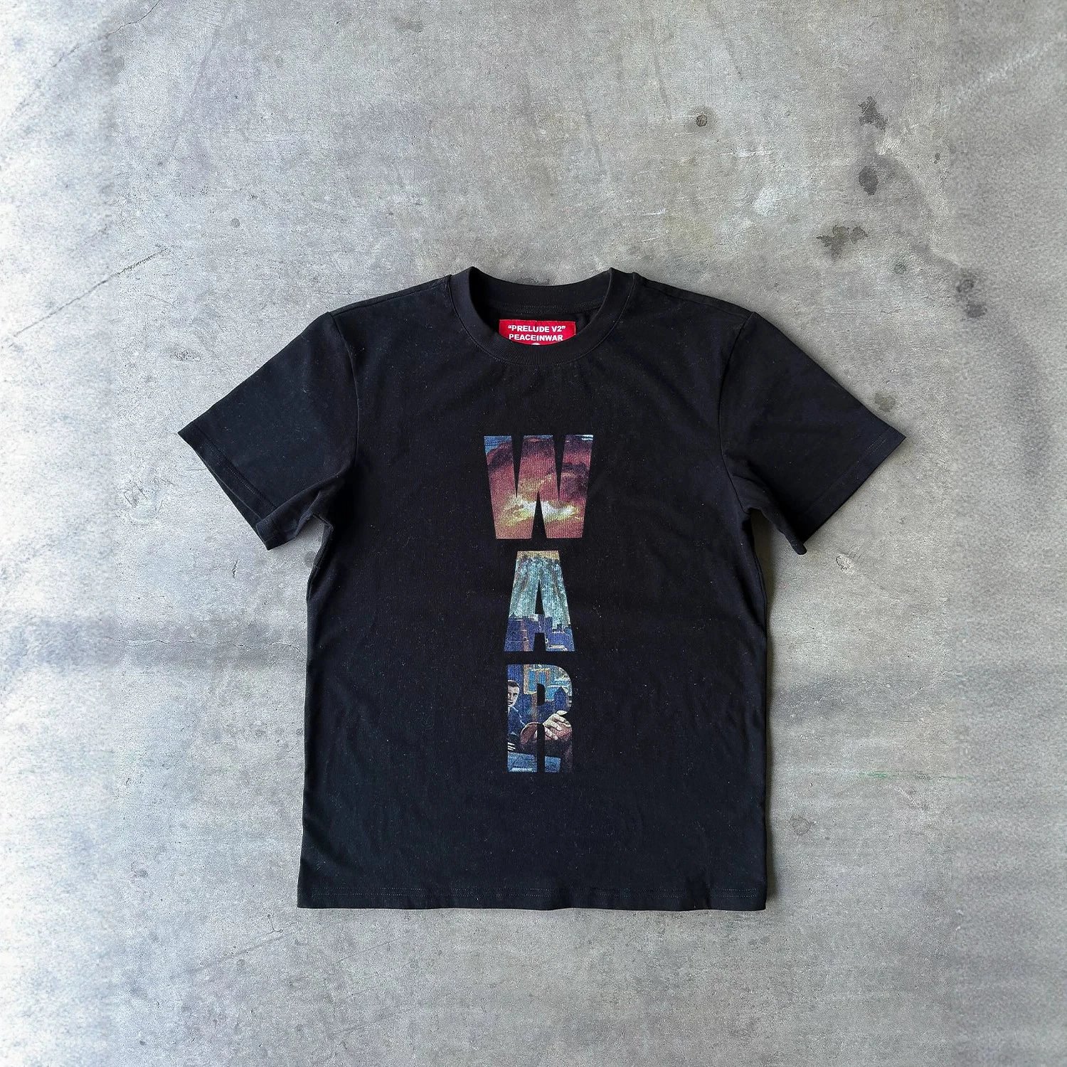 Peacebird T-Shirt Collection White Black Purple Off-White Graphic Print Tee
