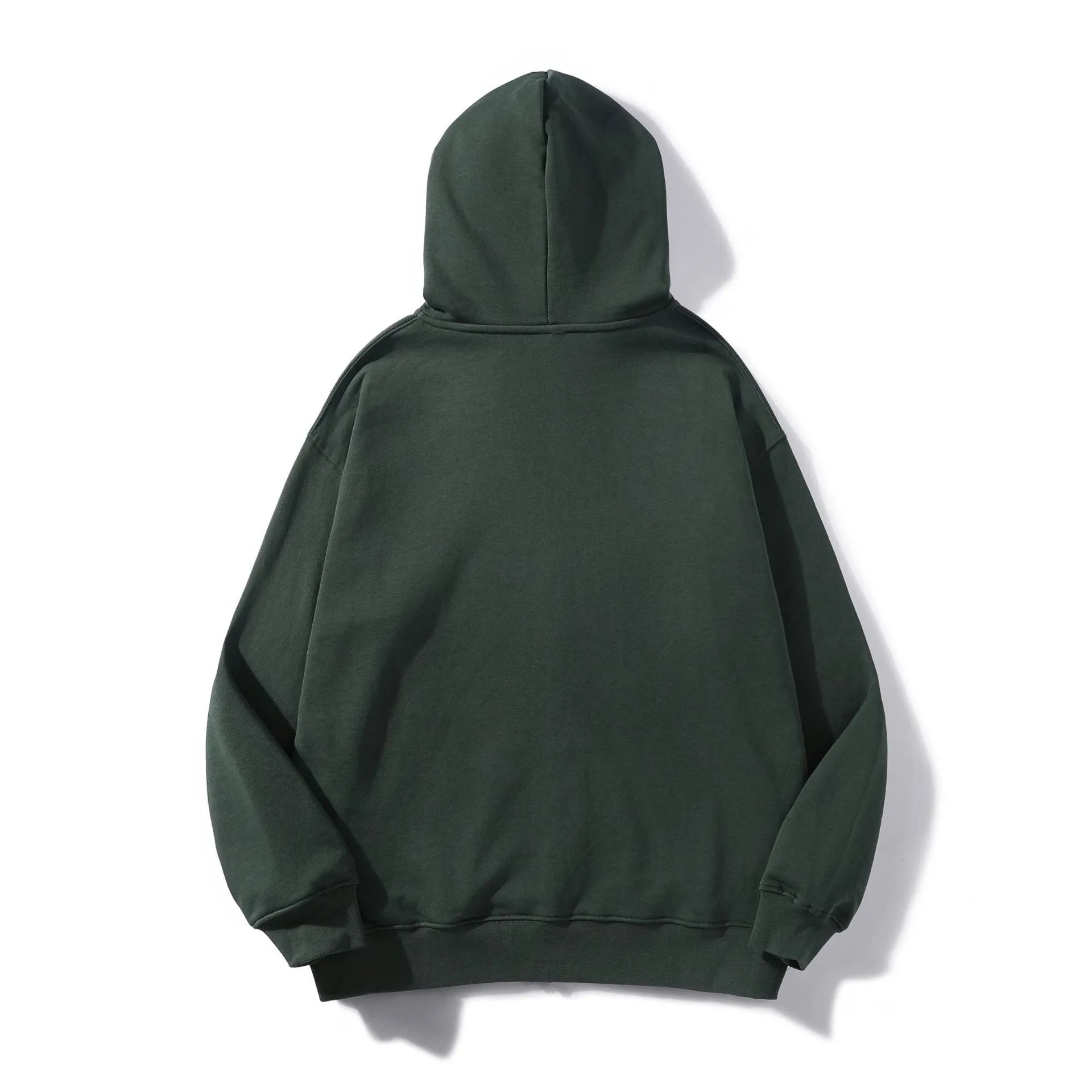 A Bathing Ape Classic Logo Zip-Up Hoodie Army Green - 9
