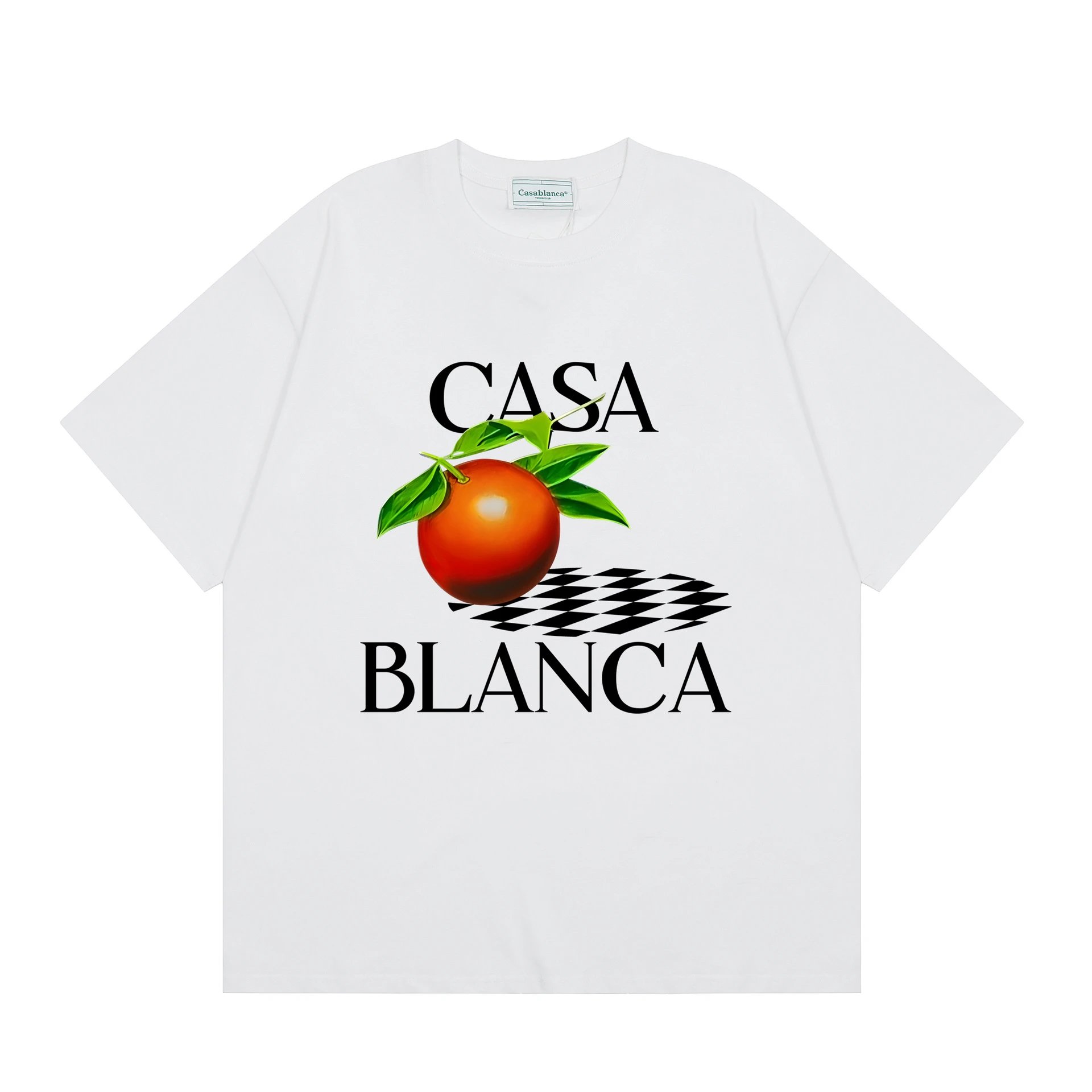 Graffiti Print Cotton T-Shirt photo 8