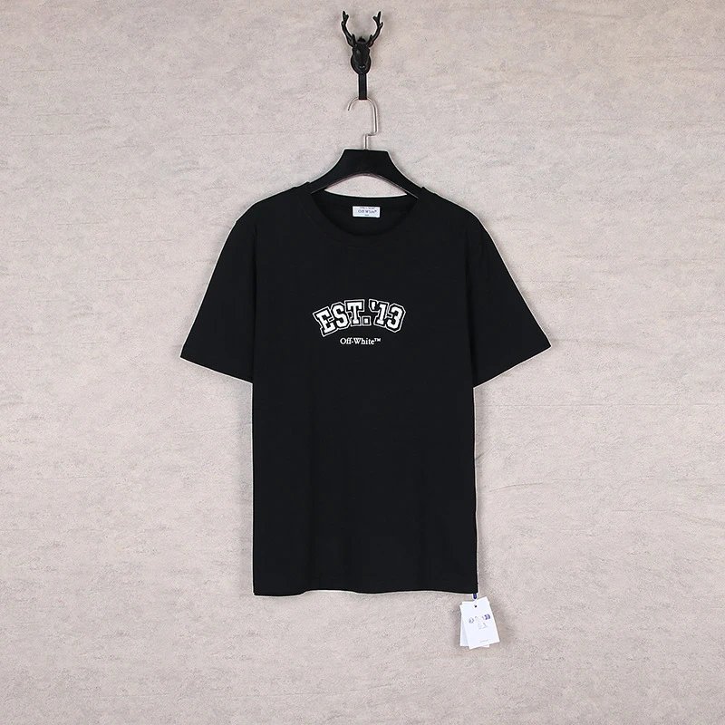 Rainbow Gradient Arrow Print T-Shirt photo 6