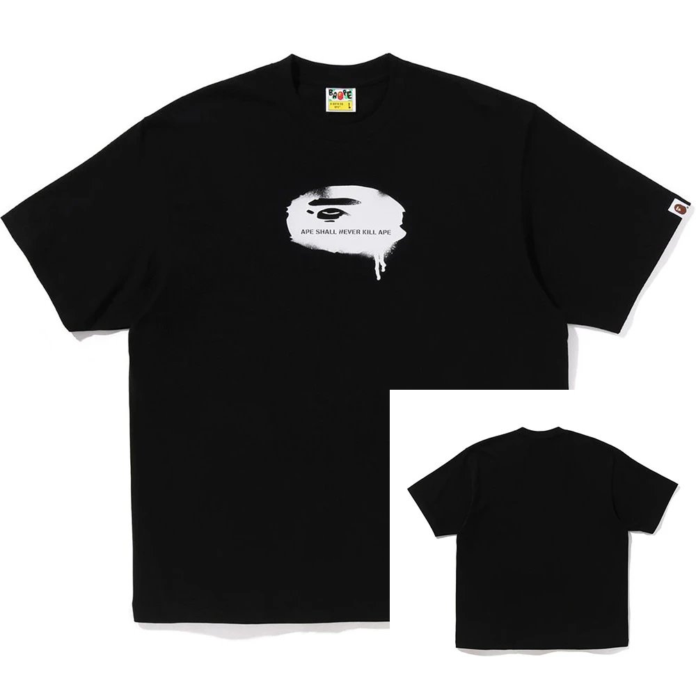 Heavy Cotton Circle Print T-Shirt photo 3