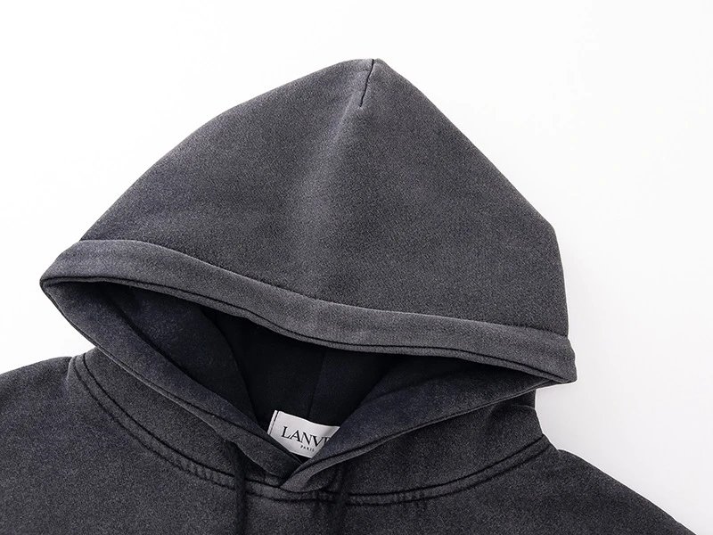 Fall Winter GD Letter Splatter Print Hoodie photo 5