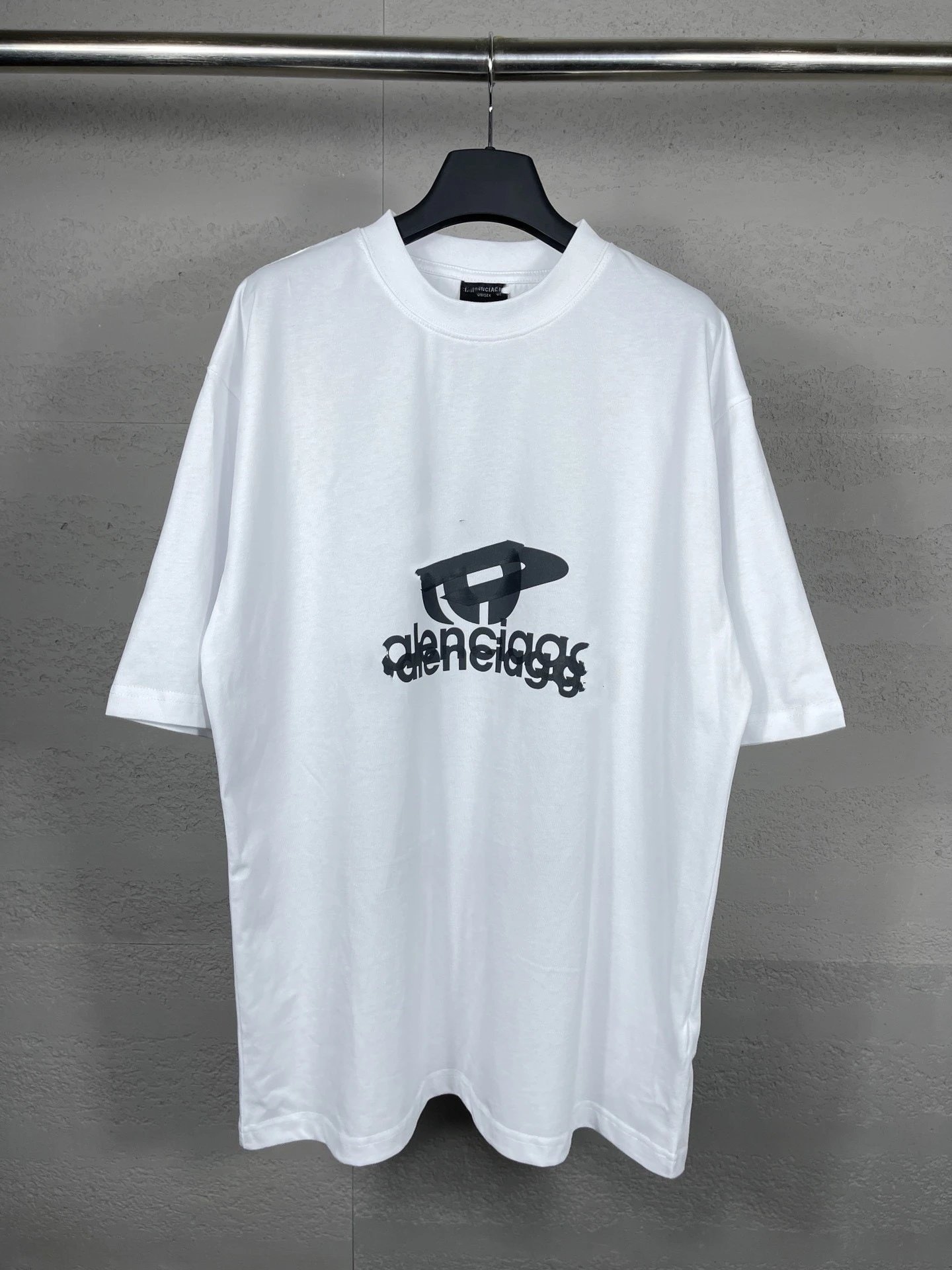 Balenciaga Coke Letter Embroidered T-Shirt photo 5
