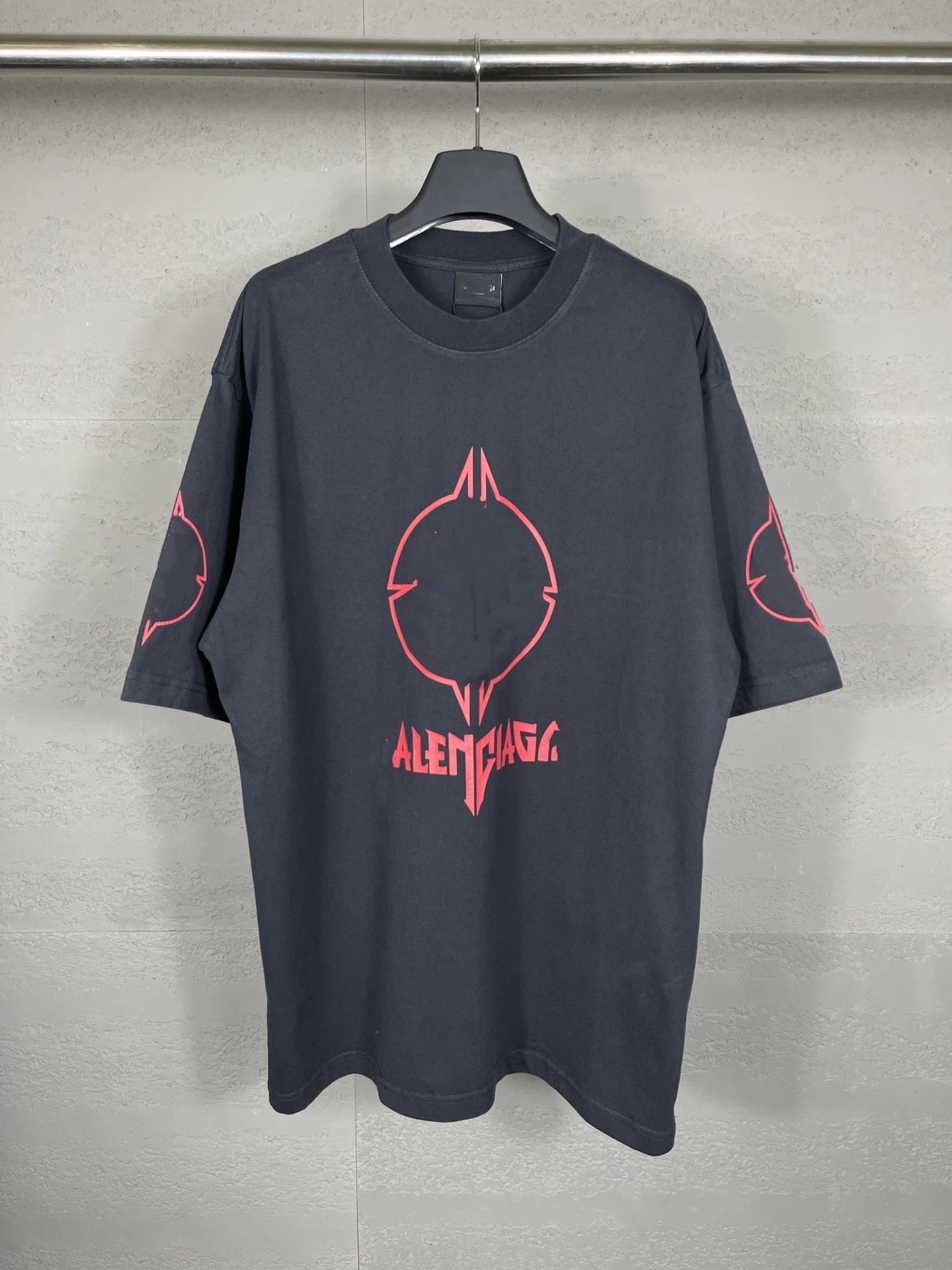 Balenciaga Coke Letter Embroidered T-Shirt photo 8