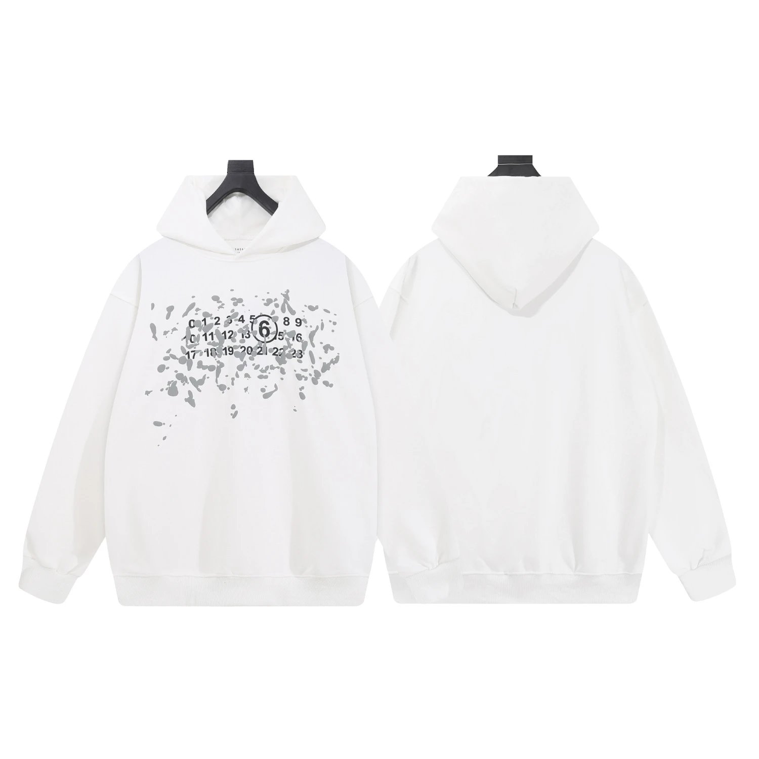 Digital Print Hoodie and Sweatpants Set photo 5