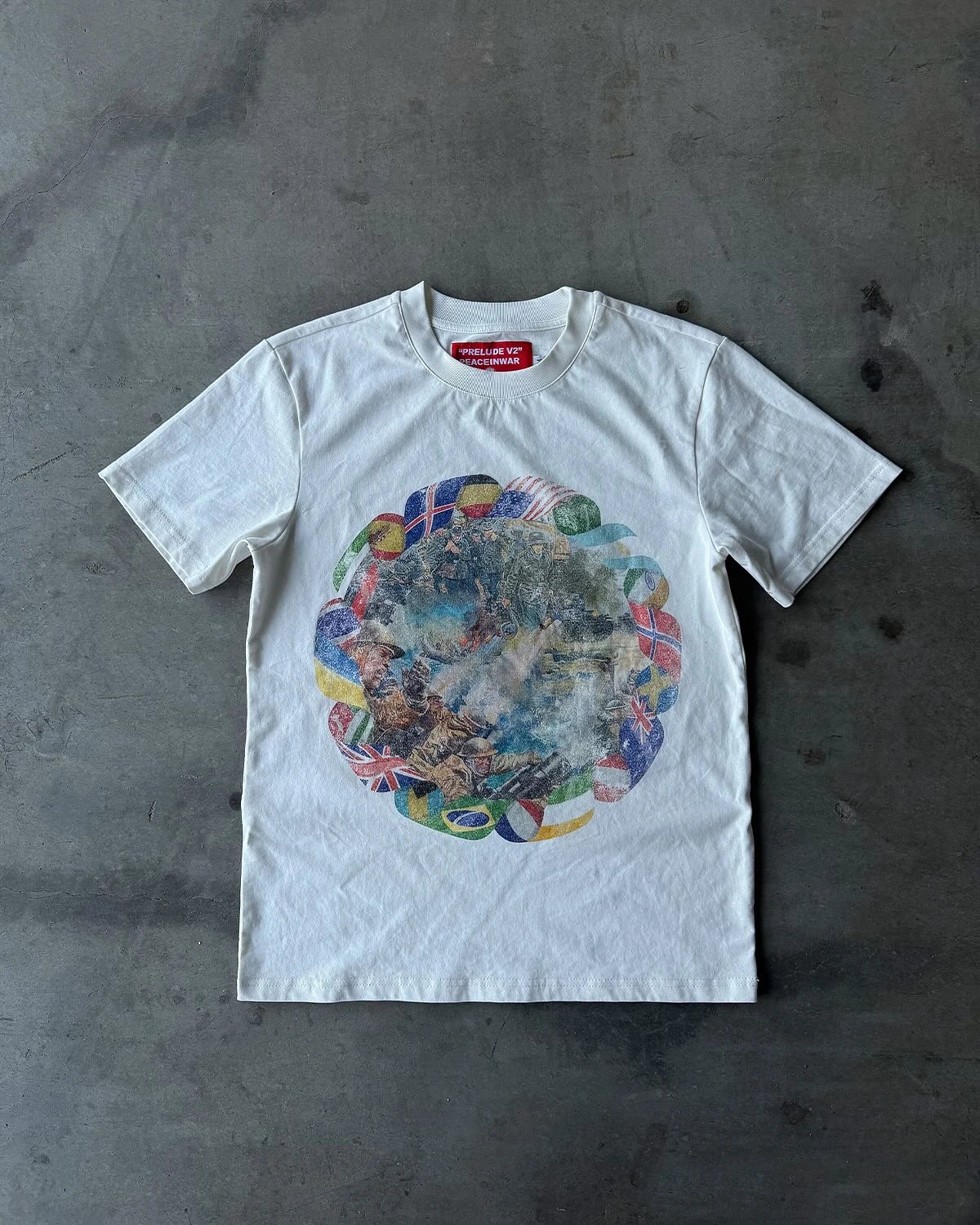 Print Hip-Hop Hoodie T-Shirt photo 4