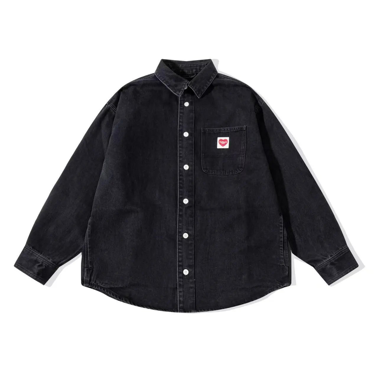 Logo Denim Shirt Jacket photo 3