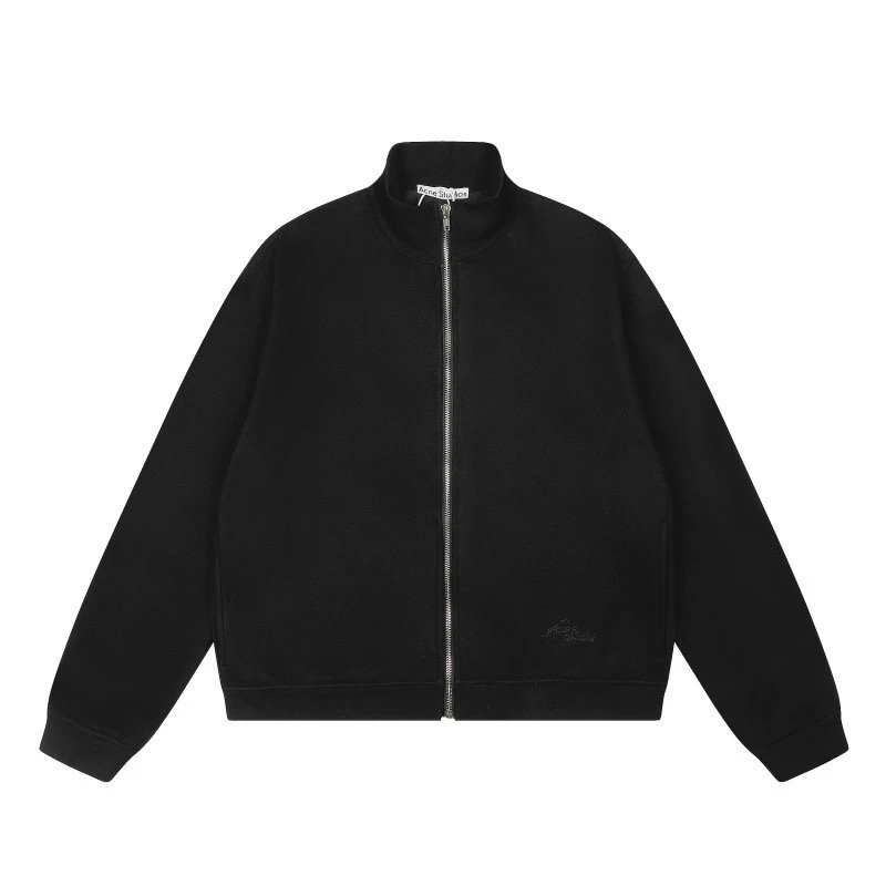 Back Logo Embroidery Zip Jacket photo 2