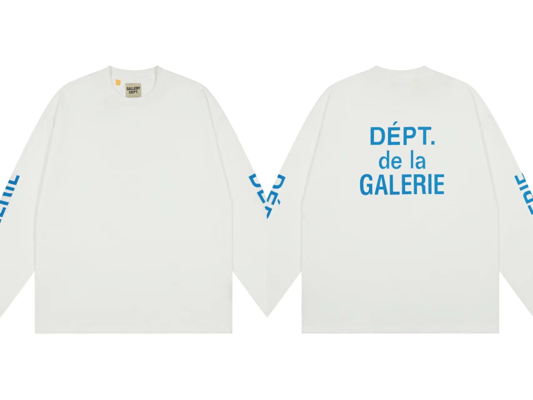 Graffiti Print Waffle Long Sleeve T-Shirt photo 7