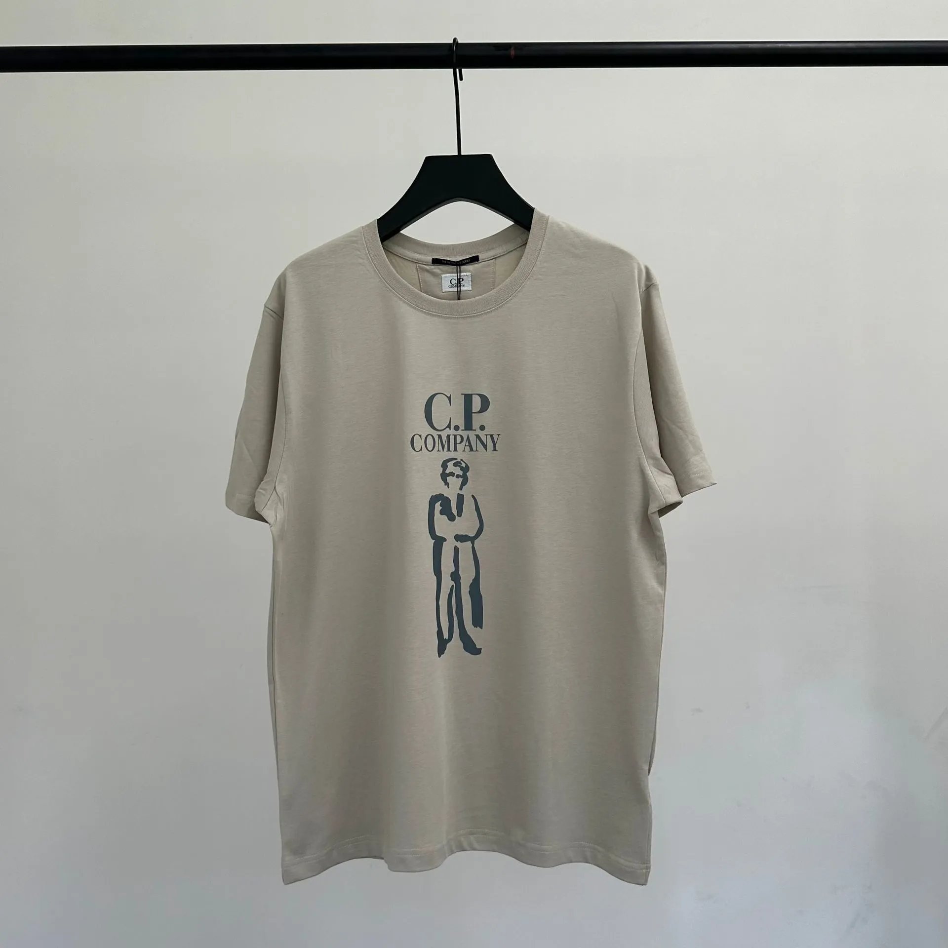 Embroidery Crew Neck T-Shirt Cotton photo 7