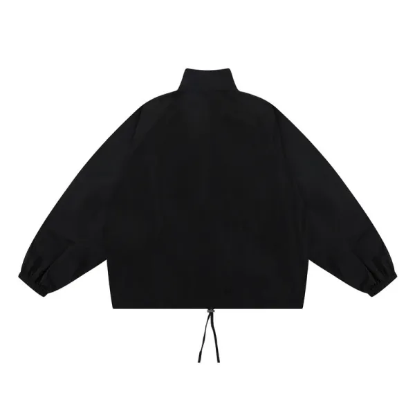 Fear of God Essentials Half-Zip Windbreaker Gray Outerwear - 8