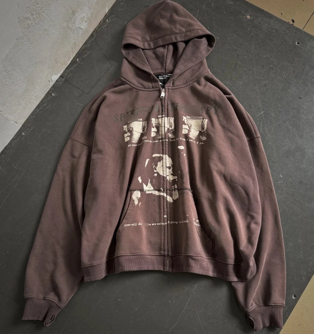 Graphic Long Sleeve Hoodie photo 7