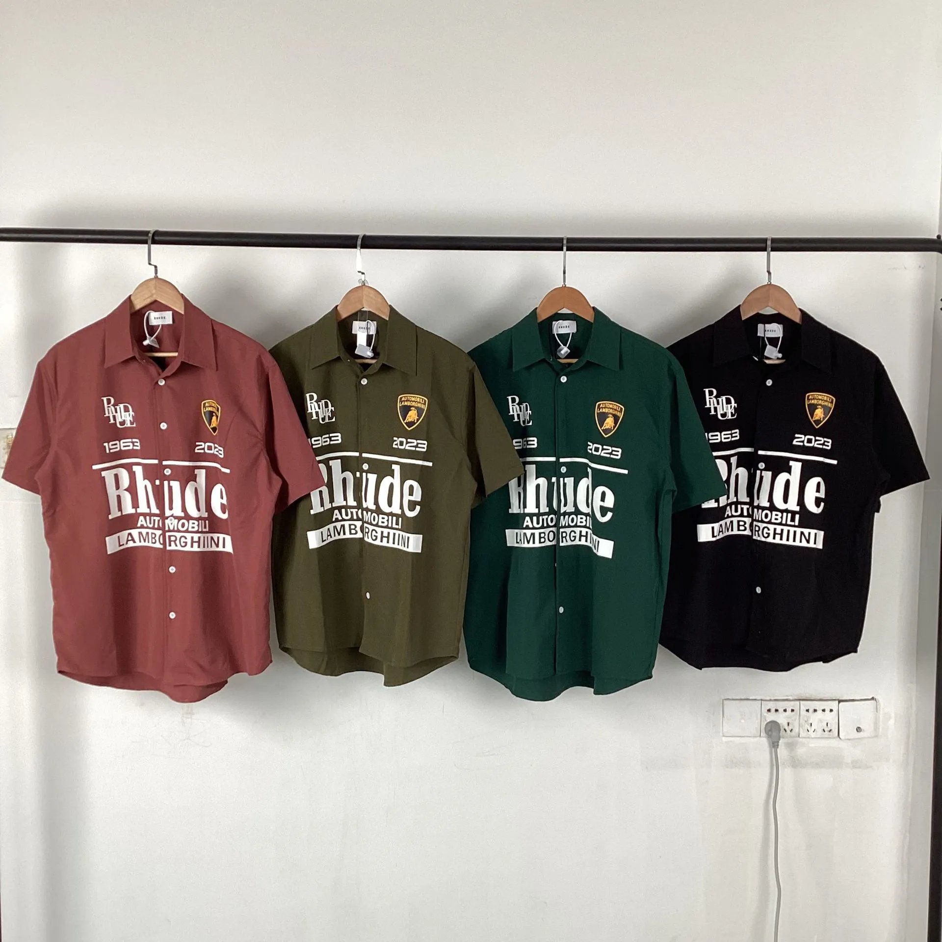 RH Letter Print Casual Shirt photo 7