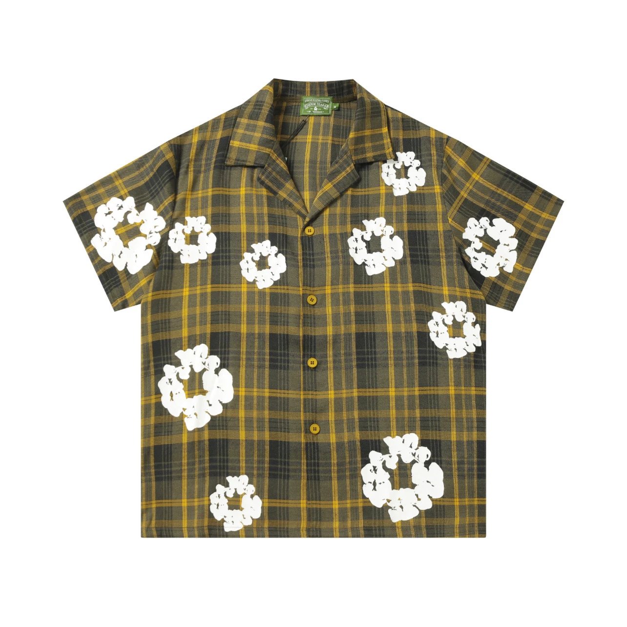 Plaid Short Sleeve Shorts and Shirt Set photo 4