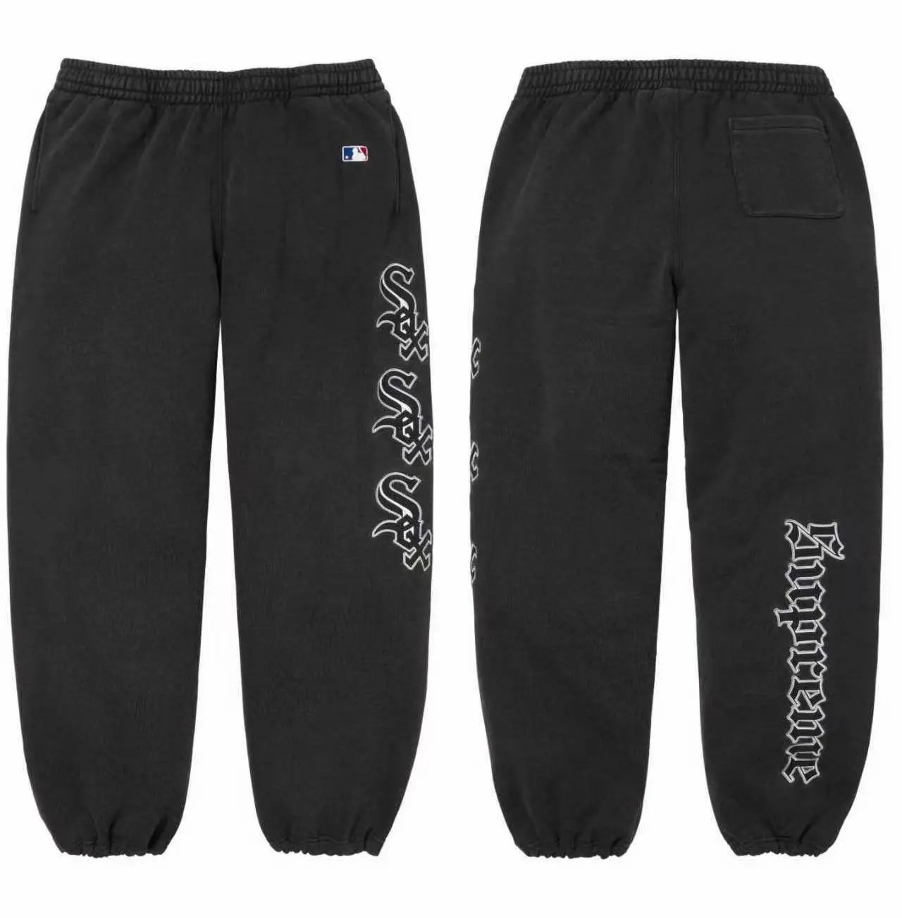 Applique Embroidery Fleece Hoodie photo 3