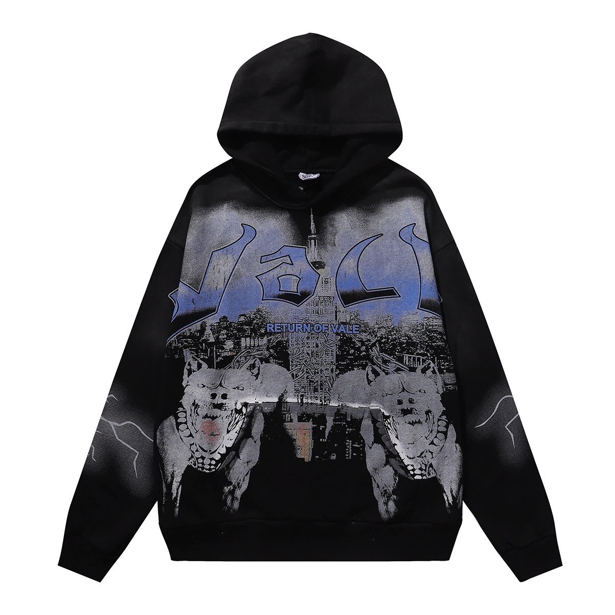 Washed Terry Zip Hoodie photo 3
