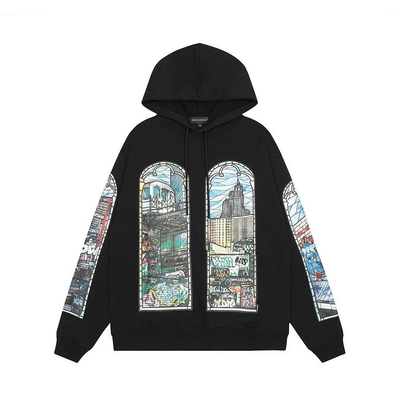Washed Vintage Couple Hoodie photo 7