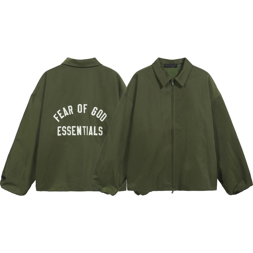 Letter Patch Embroidered Jacket photo 3