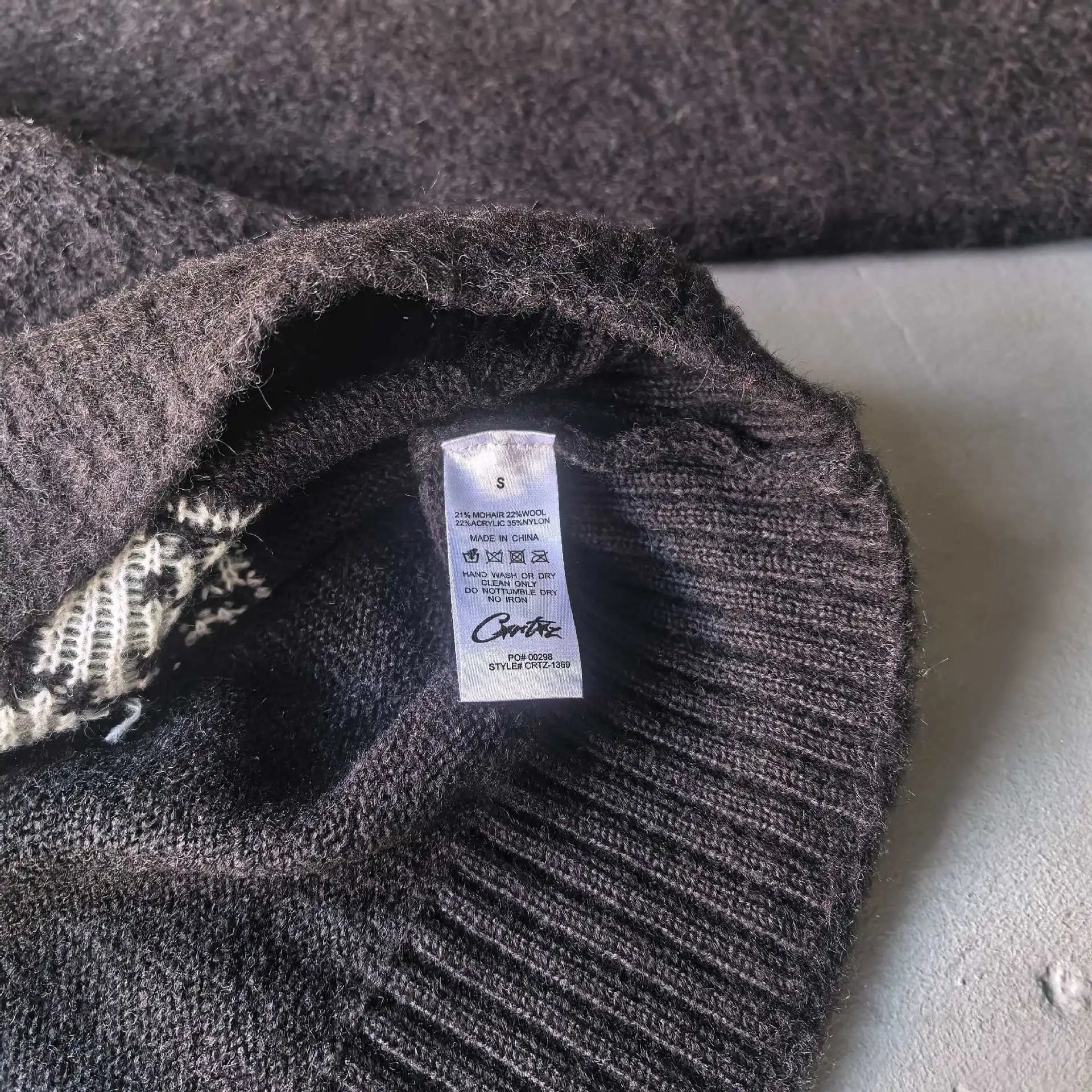 Corfeiz x Ralph Lauren Polo Rider Knit Sweater Black - 7