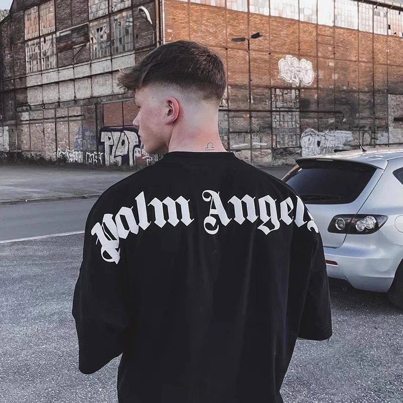 Palm Angels Letter Print T-Shirt photo 2