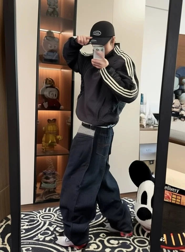 THUG CLUB Metal Logo Track Jacket photo 4