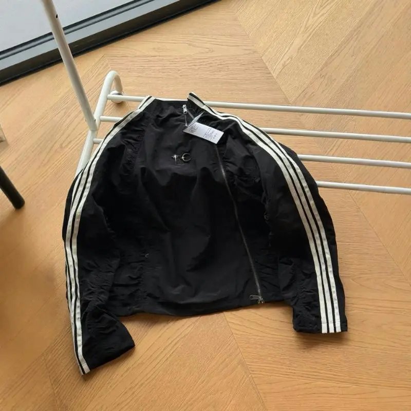 THUG CLUB Metal Logo Track Jacket