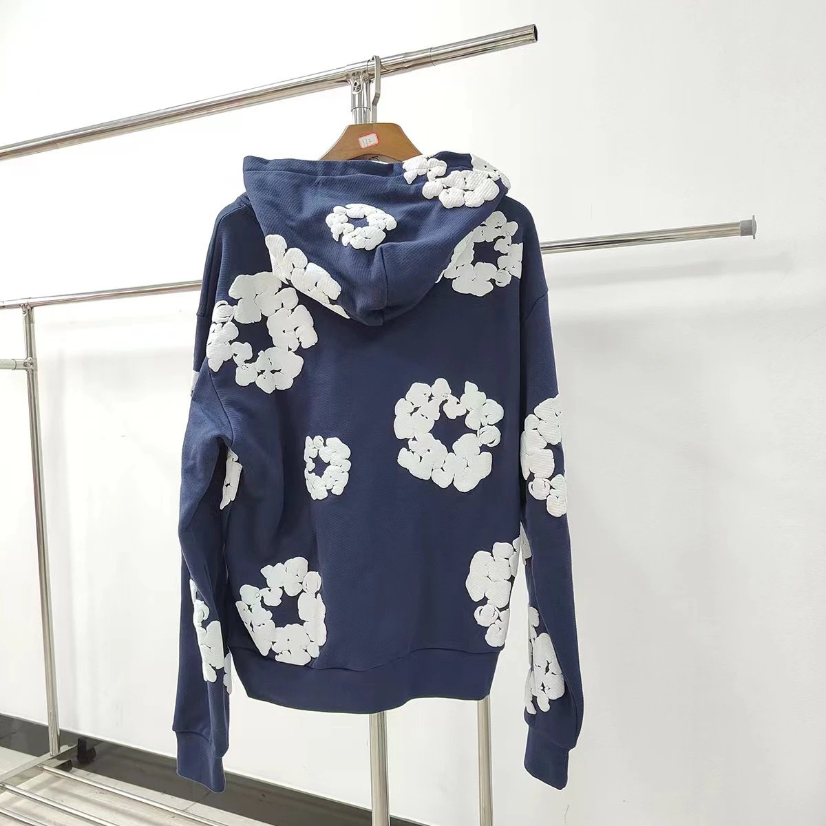 450G Cotton Embroidered Hoodie photo 7