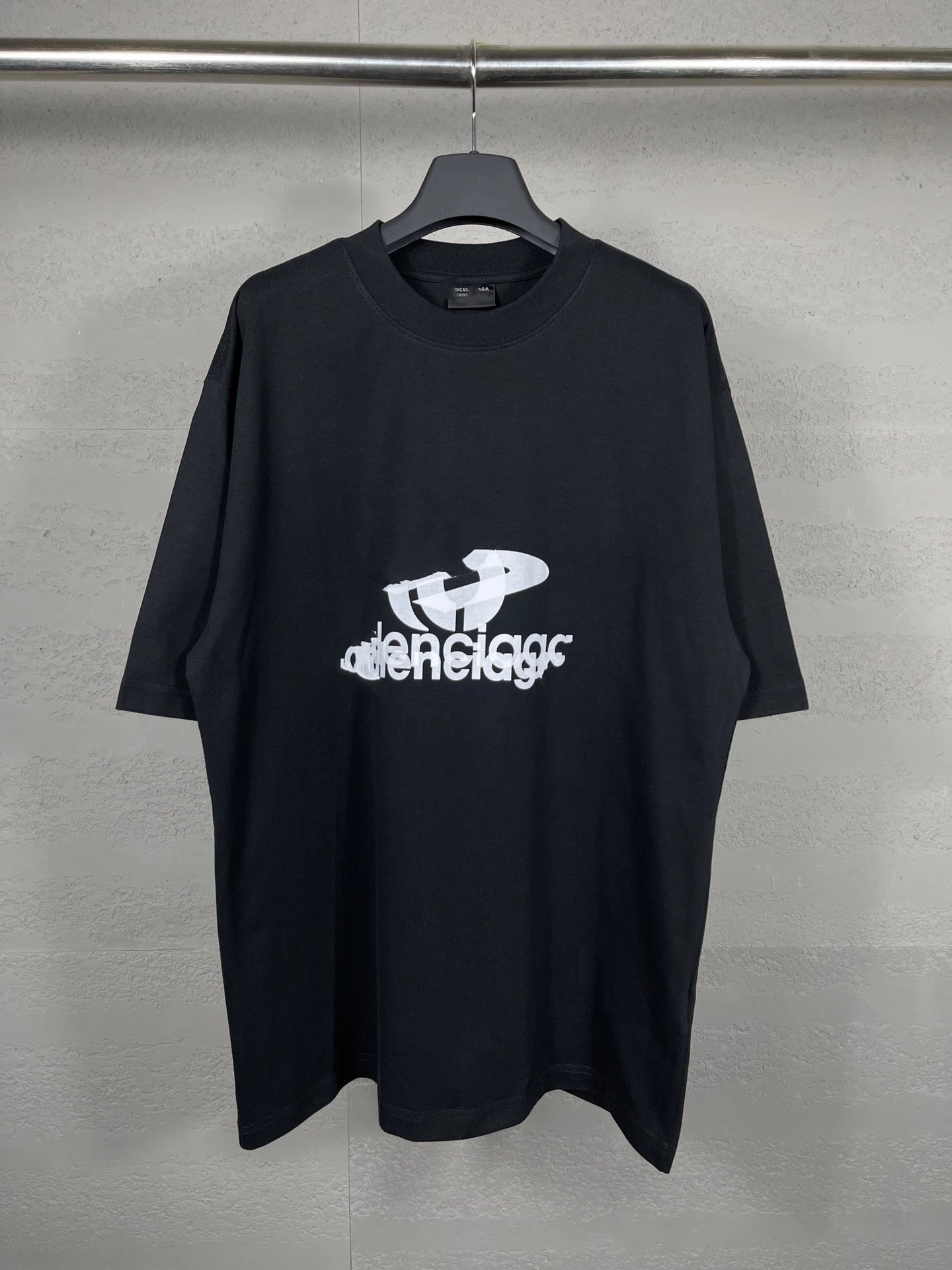 Balenciaga Coke Letter Embroidered T-Shirt photo 4