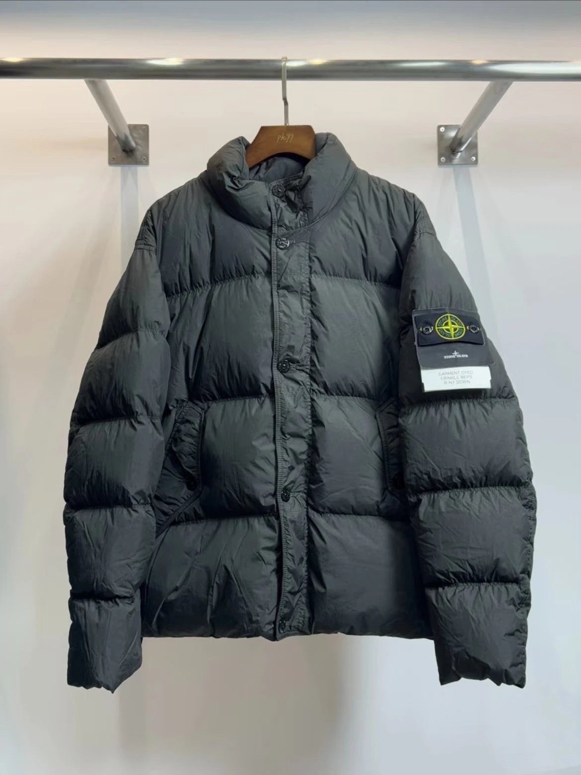 Stone Island Shadow Project Down Jacket Black - 5