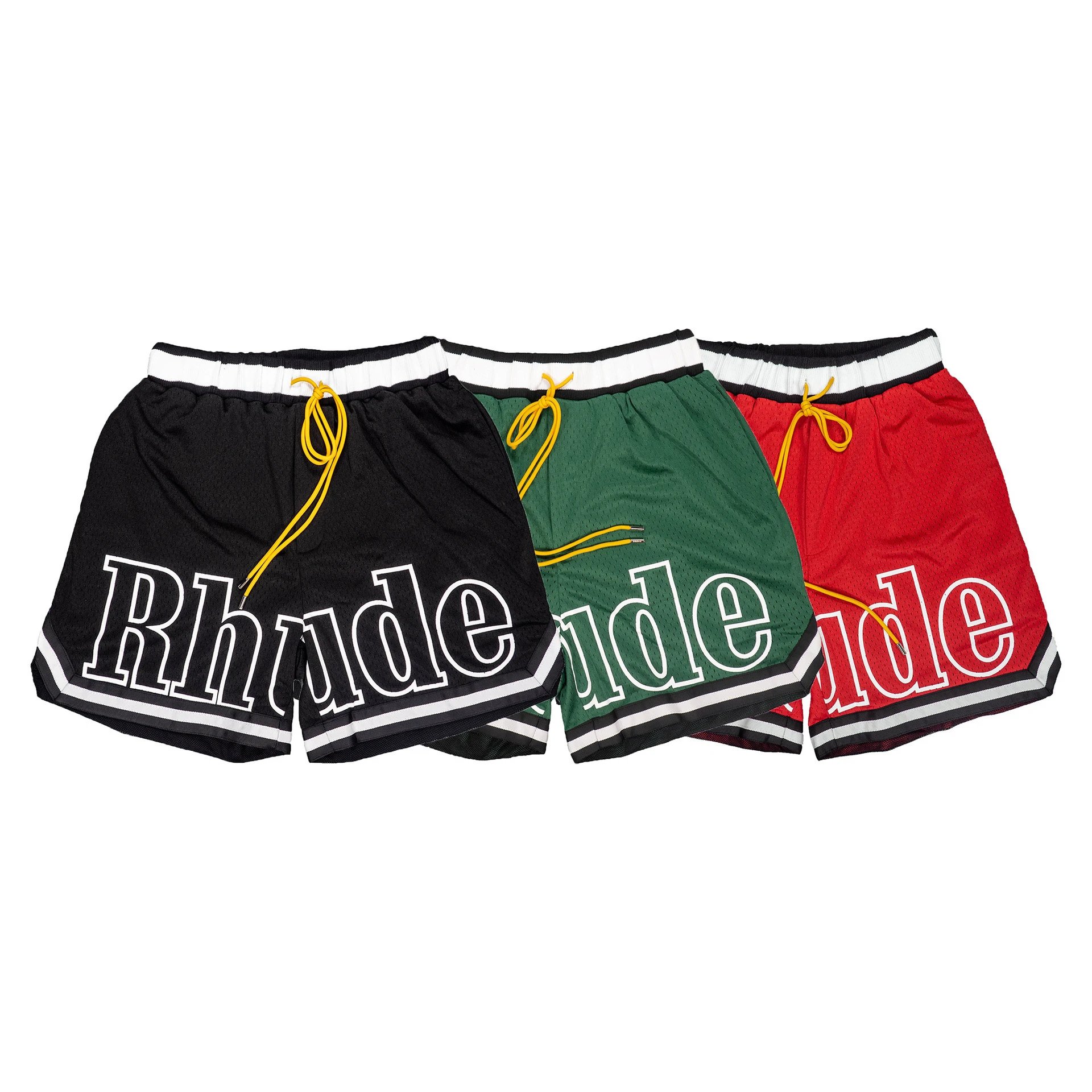 Letter Print Quick-Dry Shorts