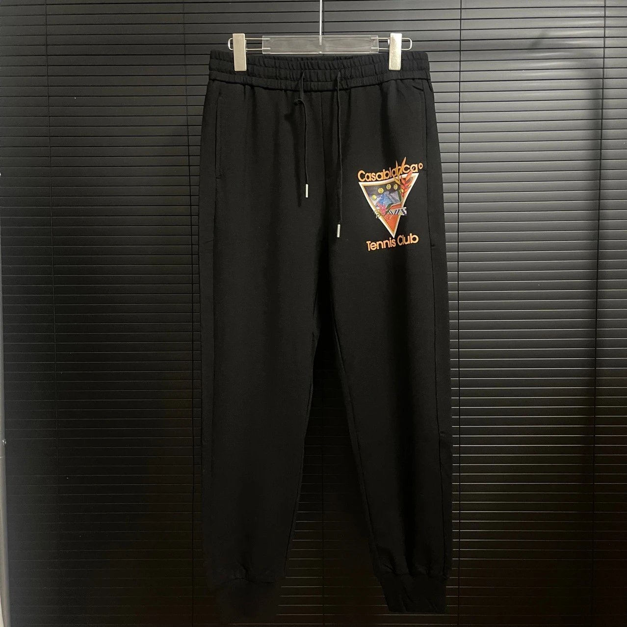 Casual Jogger Pants with Tennis Club Print photo 6
