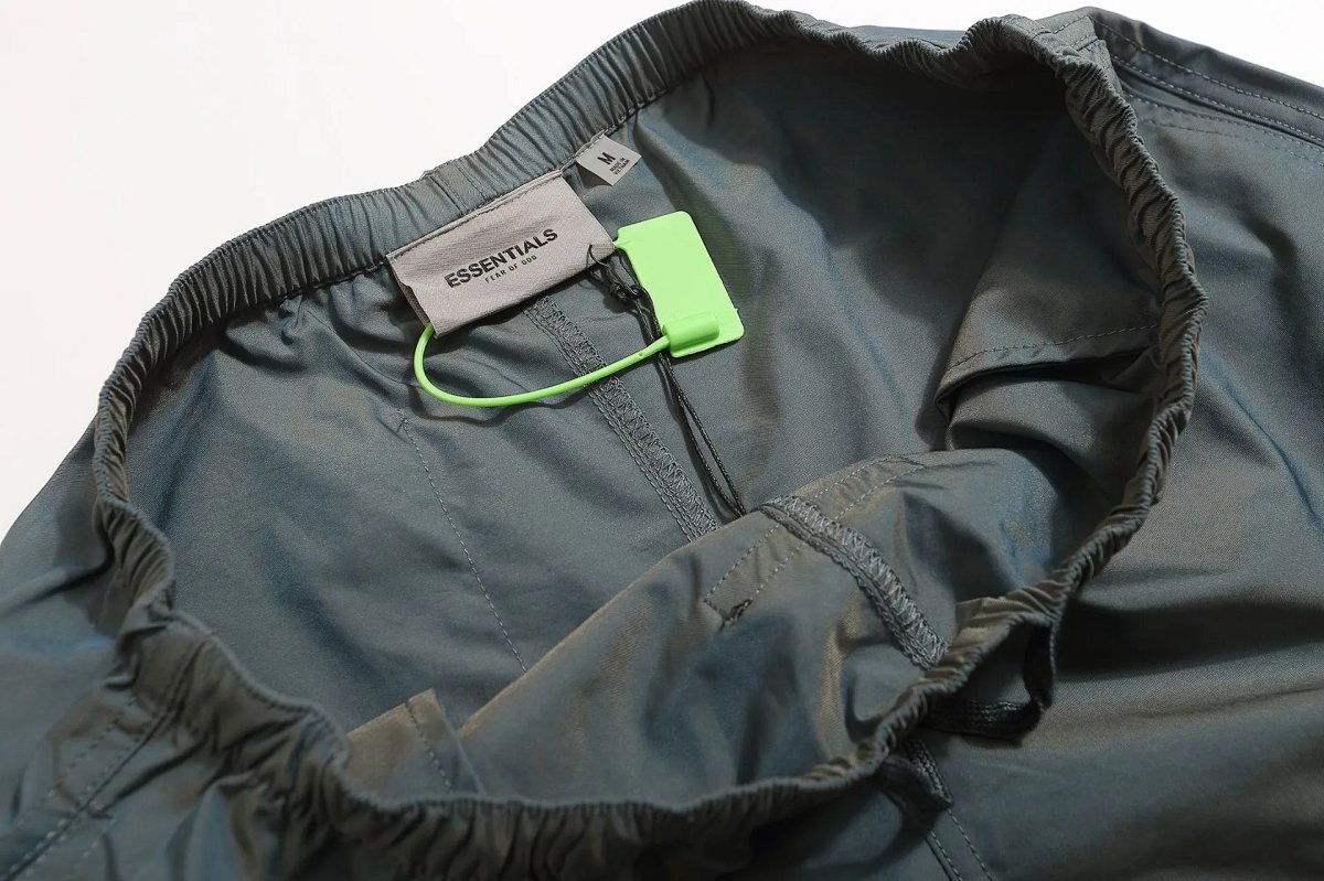 Fear of God Essentials Reflective Nylon Shorts Gray product detail 21 in Litbuy spreadsheet finds