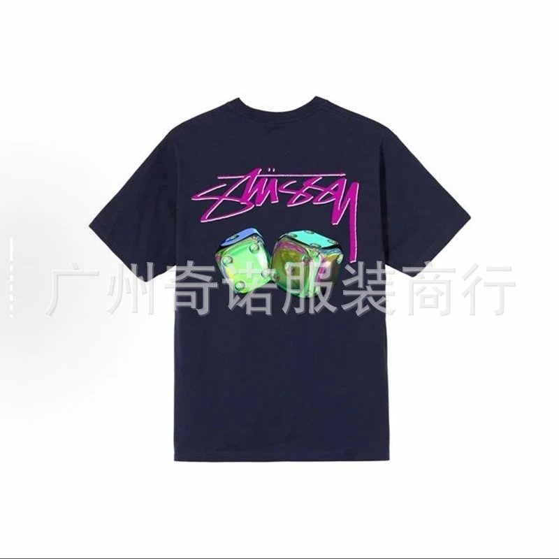 Stussy Graphic Print White Streetwear T-Shirt
